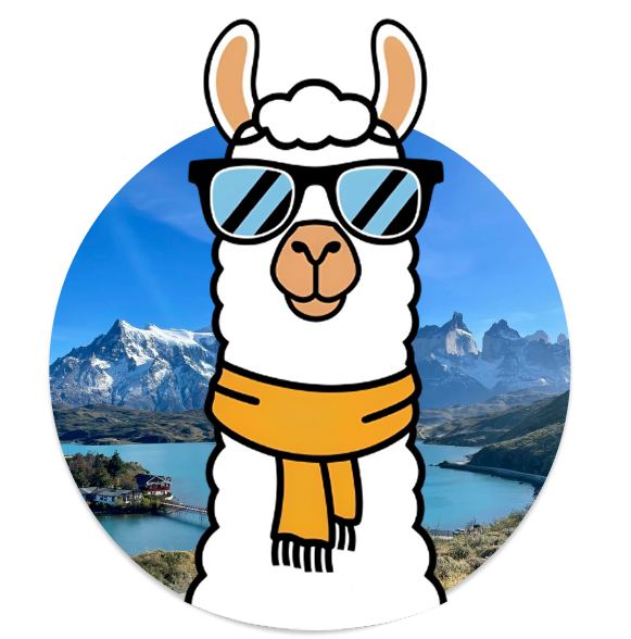 Wander Llama mascot